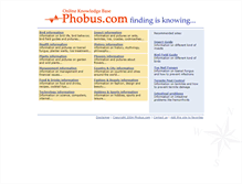 Tablet Screenshot of phobus.com